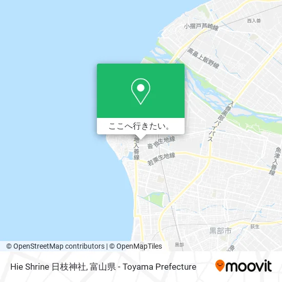 Hie Shrine 日枝神社地図