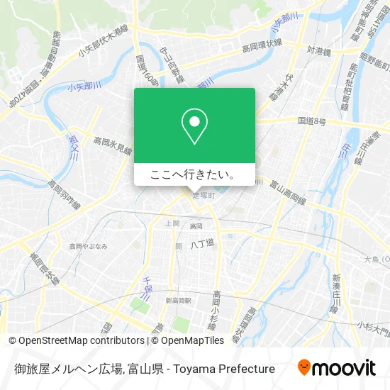 御旅屋メルヘン広場地図