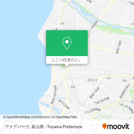 アクアパーク地図