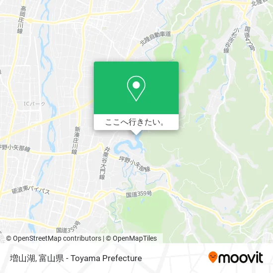 増山湖地図