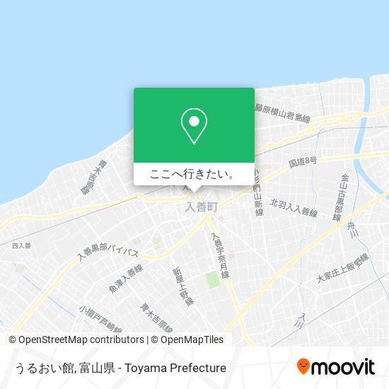 うるおい館地図