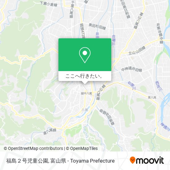 福島２号児童公園地図