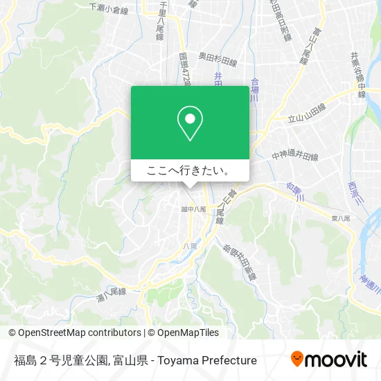 福島２号児童公園地図
