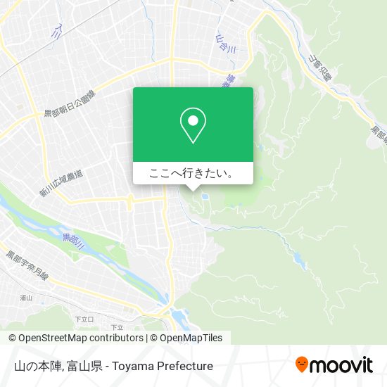 山の本陣地図