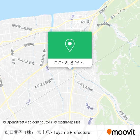 朝日電子（株）地図