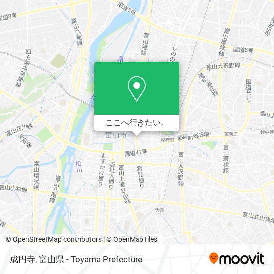 成円寺地図