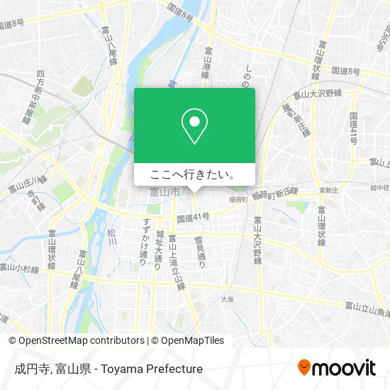 成円寺地図