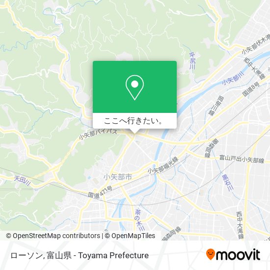 ローソン地図