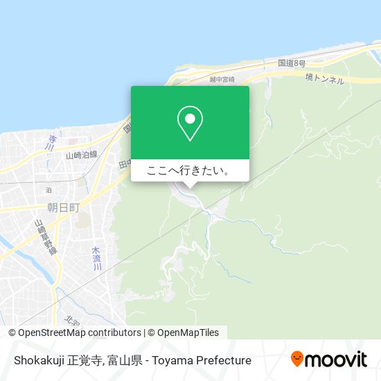 Shokakuji 正覚寺地図
