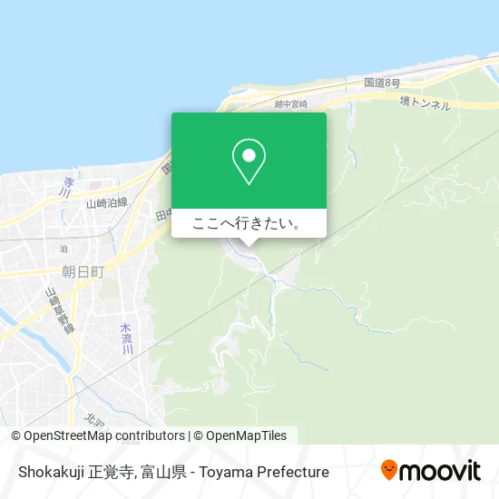 Shokakuji 正覚寺地図