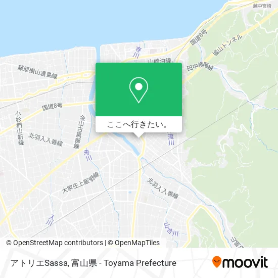 アトリエSassa地図