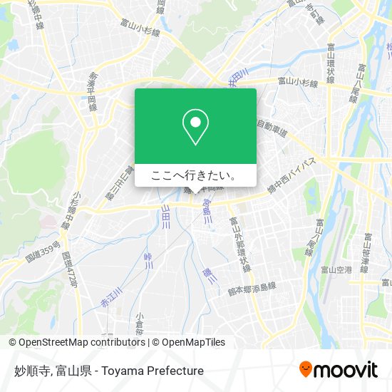 妙順寺地図