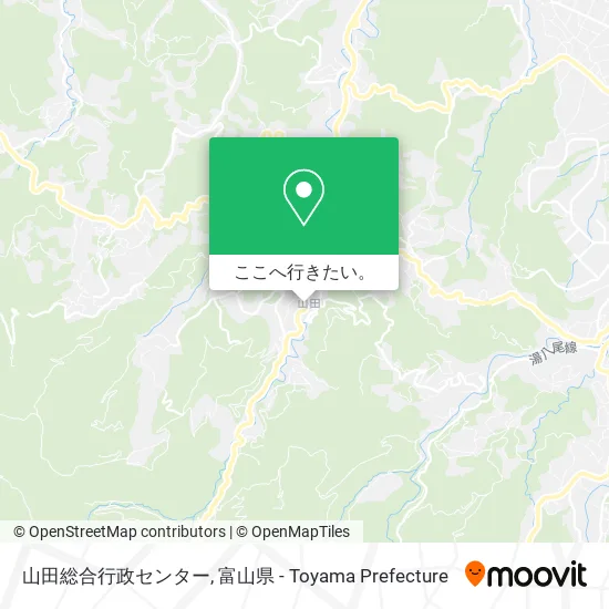 山田総合行政センター地図