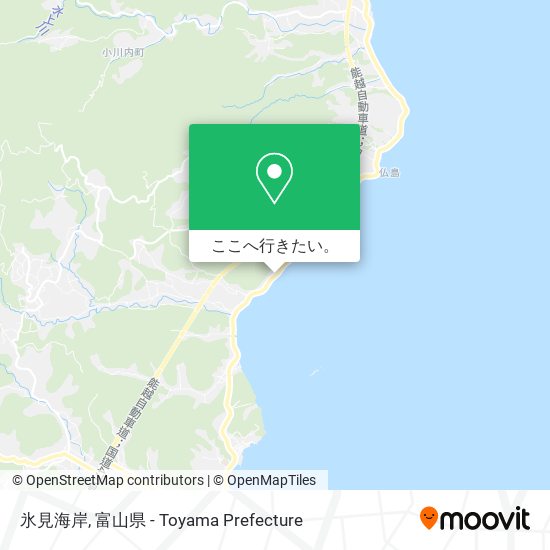 氷見海岸地図
