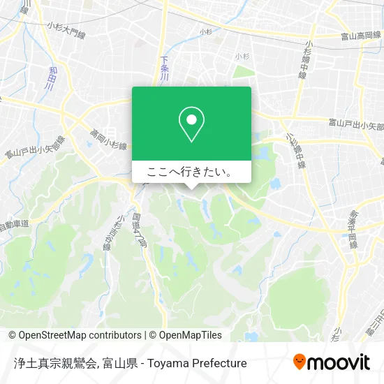 浄土真宗親鸞会地図