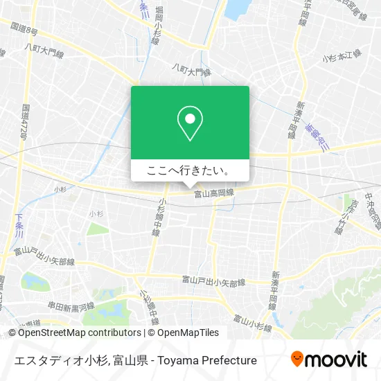 エスタディオ小杉地図