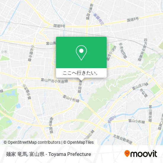 麺家 竜馬地図