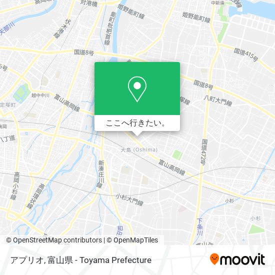 アプリオ地図