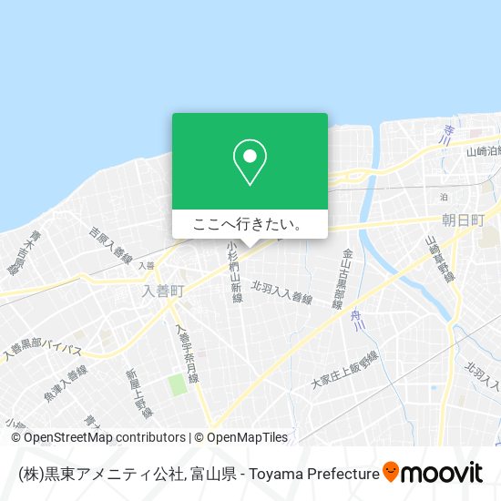 (株)黒東アメニティ公社地図
