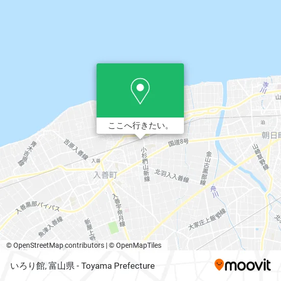 いろり館地図
