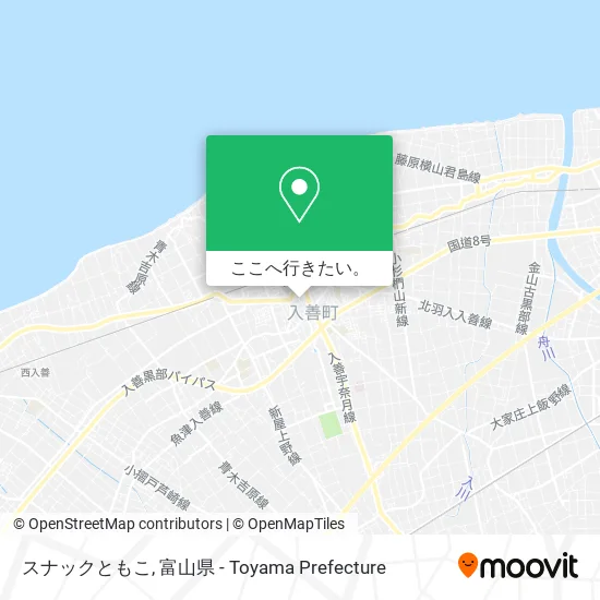 スナックともこ地図