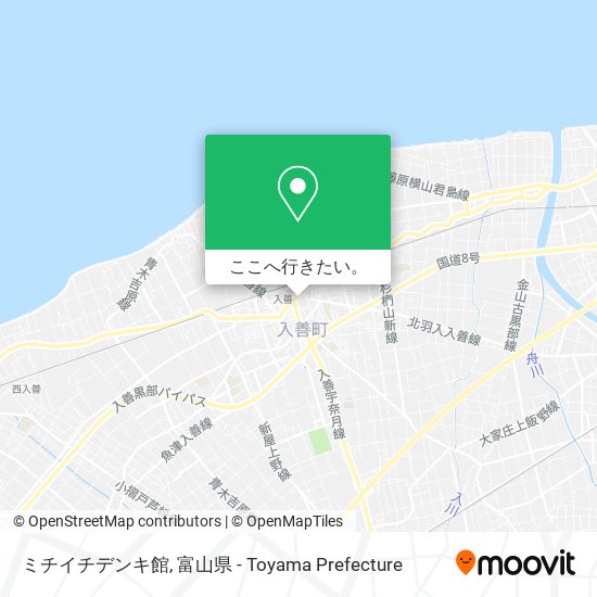 ミチイチデンキ館地図