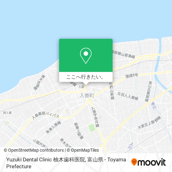 Yuzuki Dental Clinic 柚木歯科医院地図