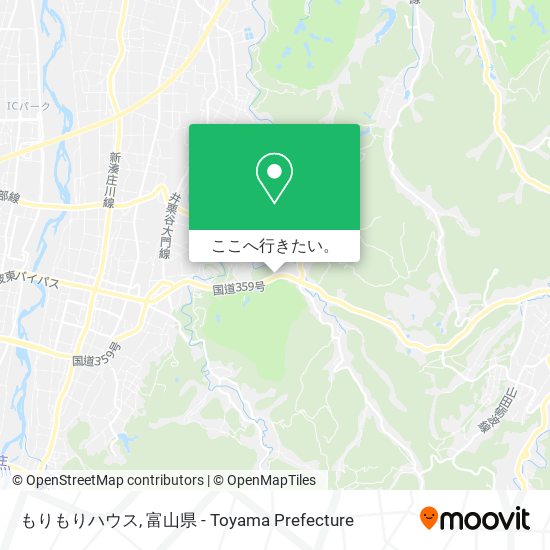 もりもりハウス地図