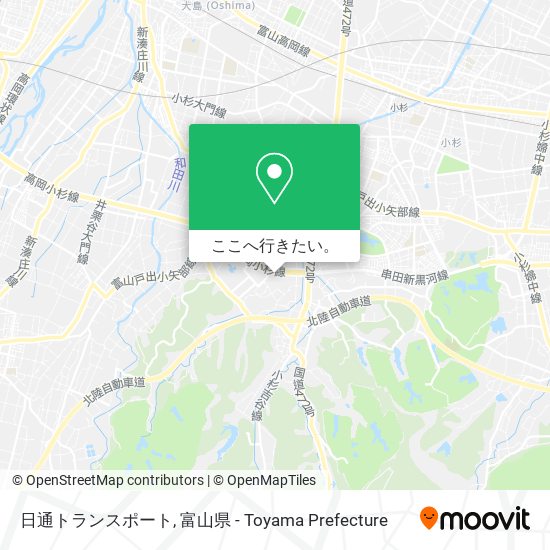日通トランスポート地図