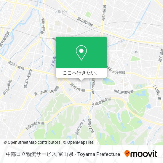 中部日立物流サービス地図
