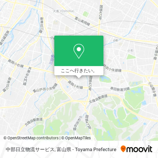 中部日立物流サービス地図