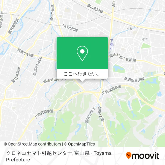 クロネコヤマト引越センター地図