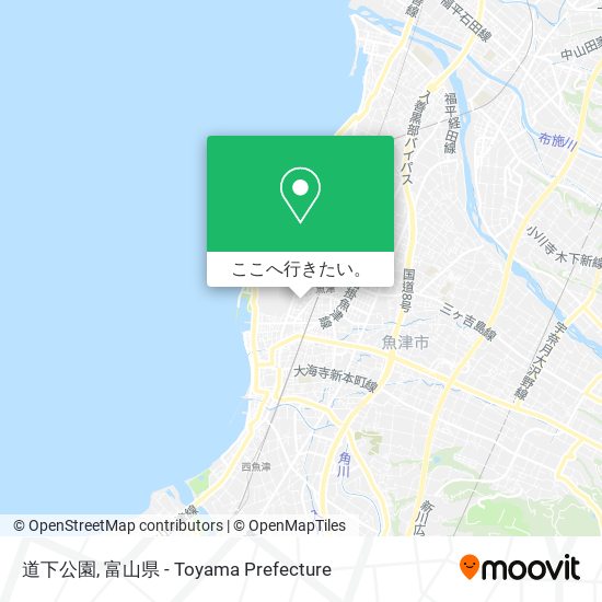 道下公園地図