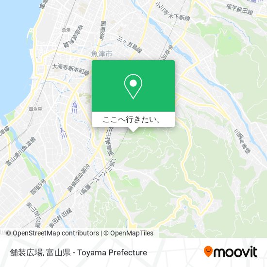 舗装広場地図