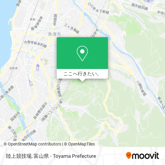 陸上競技場地図
