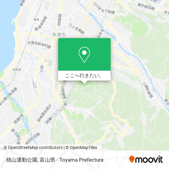 桃山運動公園地図