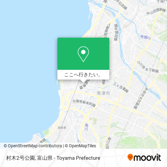 村木2号公園地図