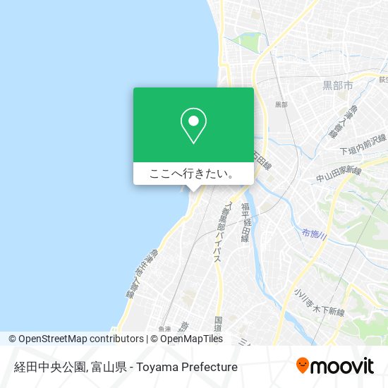 経田中央公園地図