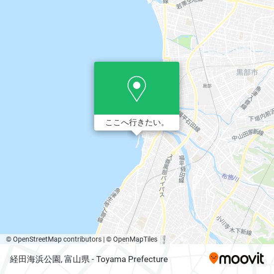 経田海浜公園地図