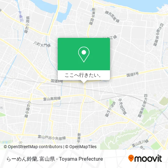 らーめん鈴蘭地図