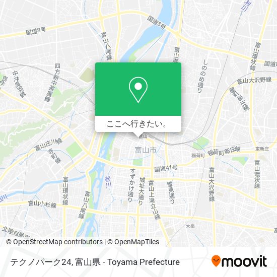テクノパーク24地図