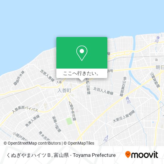 くぬぎやまハイツＢ地図