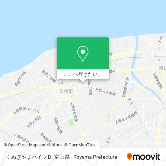 くぬぎやまハイツＤ地図