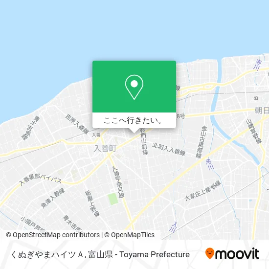 くぬぎやまハイツＡ地図