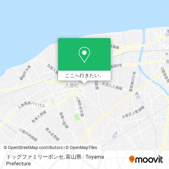 ドッグファミリーポンセ地図