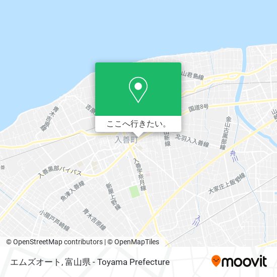 エムズオート地図