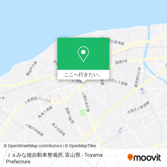 Ｊａみな穂自動車整備所地図