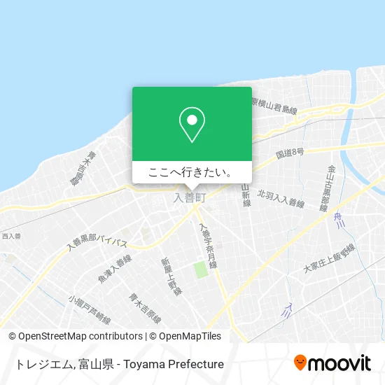トレジエム地図