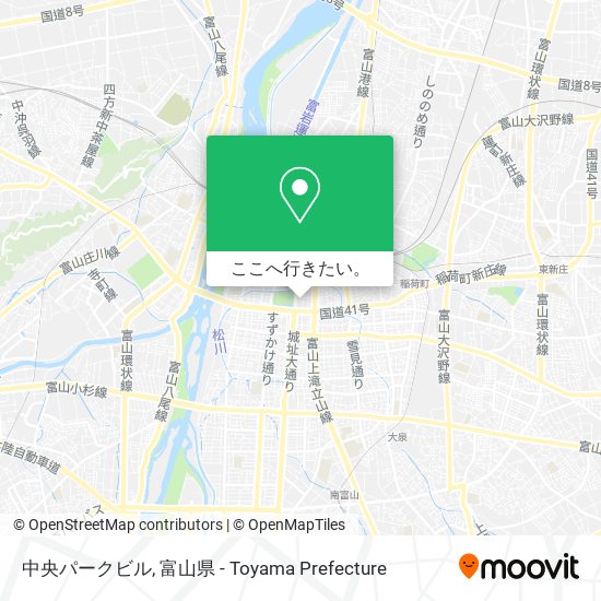 中央パークビル地図