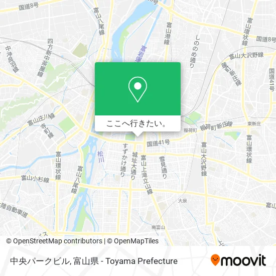 中央パークビル地図